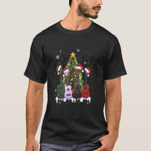 T-shirt Amusant Ukulele sapin de Noël Joyeux Amoureux S