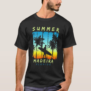 T-shirt Amusant vacances en famille Floride Madeira Sunset