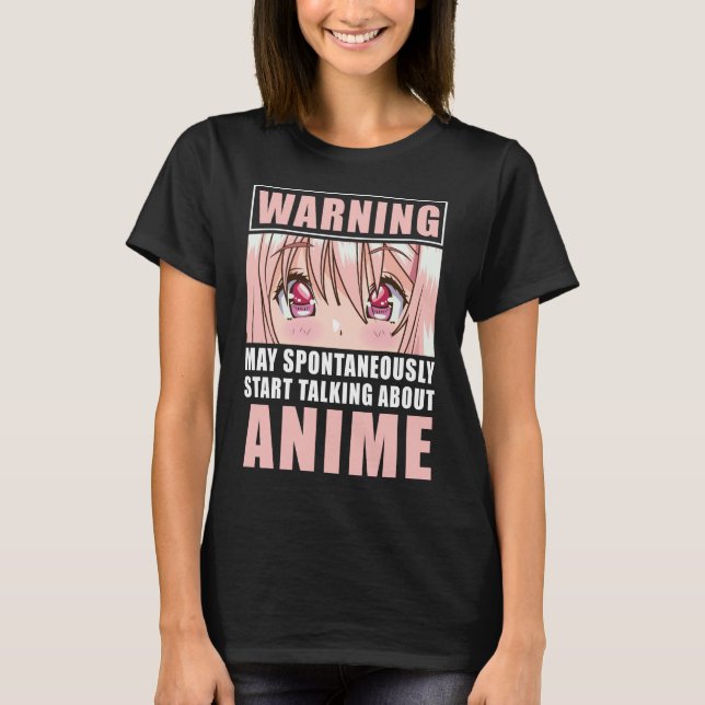 T-shirt Amusante Anime Girl Japonaise Otaku Manga Japon (Devant)