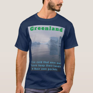 T-shirt Amusante blague d'avocat groenlandais