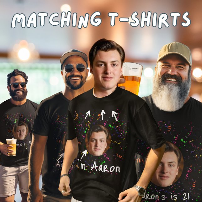 T-shirt Amusante chemise de fête d'anniversaire (Créateur téléchargé)