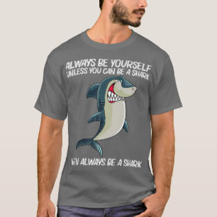 T-shirt Amusante Conception De Requin Homme Femmes Adulte 