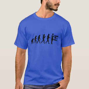 T-shirt Amusante Évolution De L'Homme - Scientifique Chimi