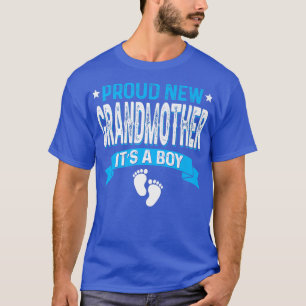 T-shirt Amusante Famille Genre Révèle Fier Nouveau Grand-M
