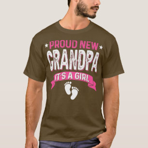 T-shirt Amusante Famille Genre Révéler Fier Nouveau Grand-