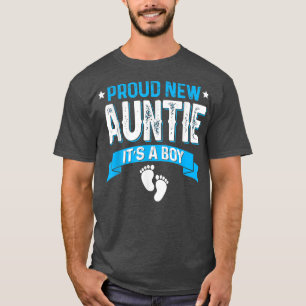 T-shirt Amusante Famille Genre Révéler Fier Nouvelle Femme