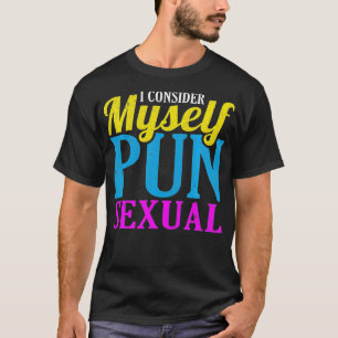 T-shirt Amusante Fierté Panseuelle LGBT Je Me Considère Co