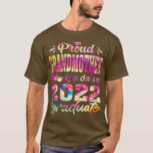 T-shirt Amusante Grand-Mère Fière D'Une Classe De 2022 Gra