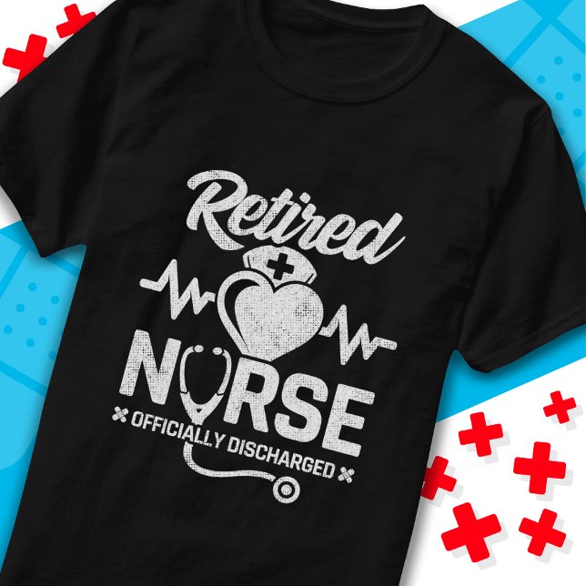 T-shirt Amusante Infirmière retraitée Plaisanterie Infirmi (Créateur téléchargé)
