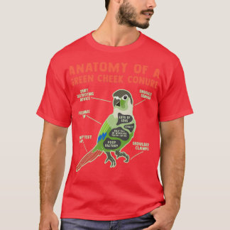 T-shirt Amusante Joue Verte Aiguille Aiguille Perr