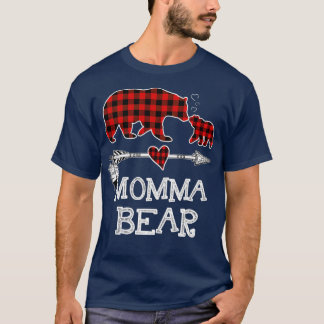 T-shirt Amusante maman ours jumelage famille Noël ours Re