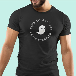 T-shirt Amusante Mignonne Halloween Ghost Party Pun