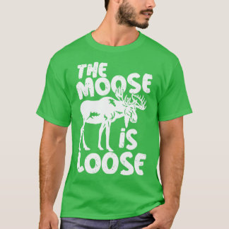 T-shirt Amusante Moelle d'orignal L'orignal est perdu