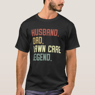 T-shirt Amusante pelouse tondeuse soin de pelouse Vintage