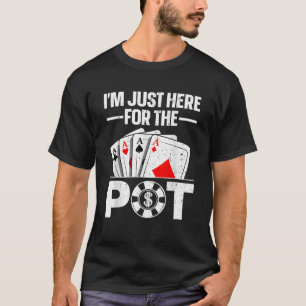 T-shirt Amusante Poker Design Pour Homme Femme Casino Poke