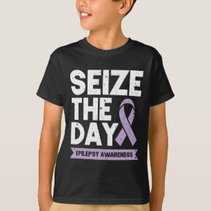 T-shirt Amusante Sensibilisation À L'Épilepsie Saisir Le R