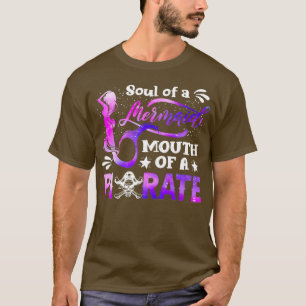 T-shirt Amusante Sirène Sailor Soul De Sirène Et Bouche De