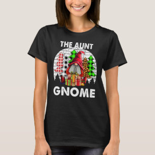 T-shirt Amusante Tante Gnome Famille Correspondant Cadeau