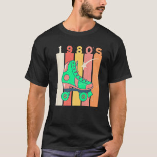 T-shirt Amusants 80s Roller Skates Derby Disco Retro Pa Vi