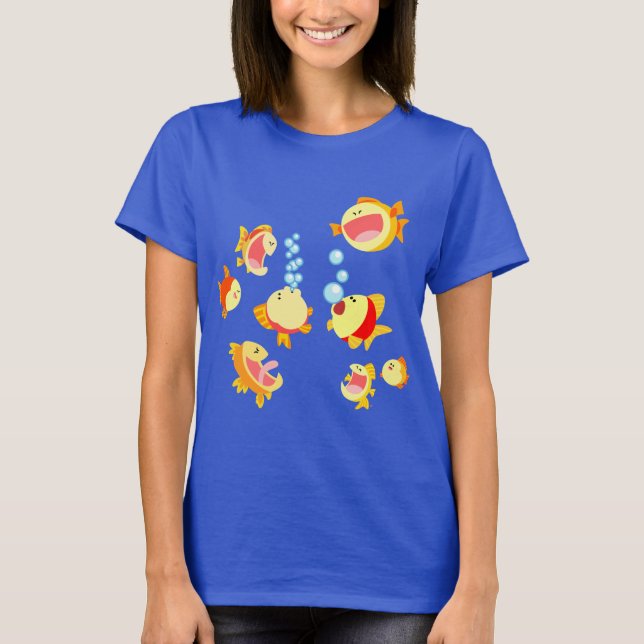 T-shirt Amusants dans le dessin animé de Fish Tank femmes  (Devant)