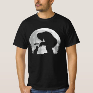 T-shirt Amusants Main Boop Nez Bigfoot Sasquatatch Chat