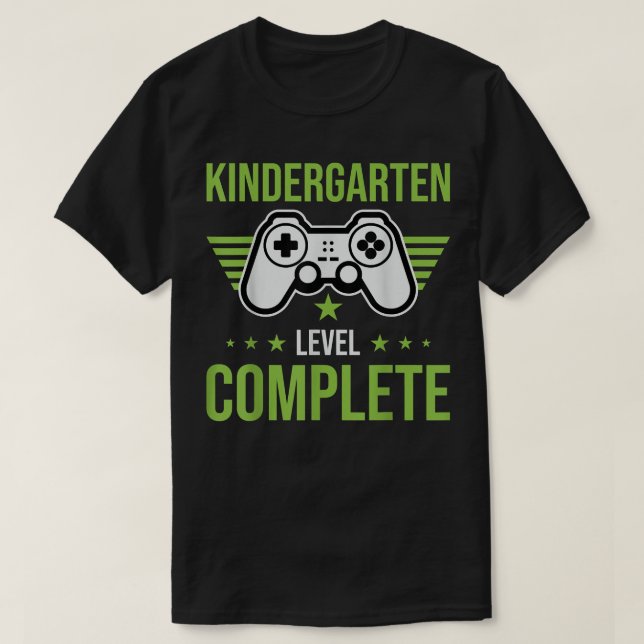 T-shirt Amusants maternelle Diplôme de maternelle Niveau C (Design devant)