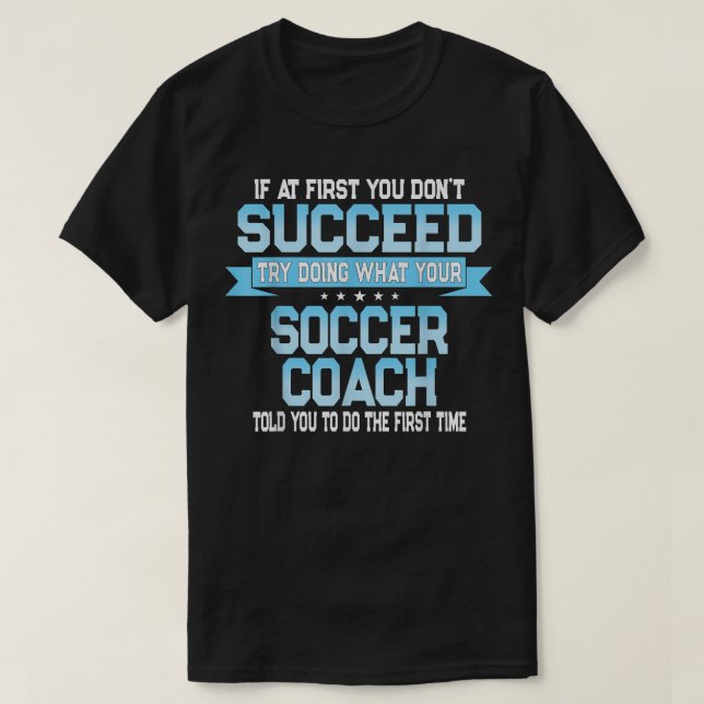 T-shirt Amusants Sport Coach Joueur Équipe Cadeau Funny So (Design devant)