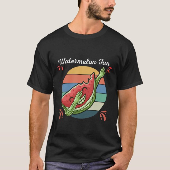 T-shirt Amusement de la pastèque (Devant)