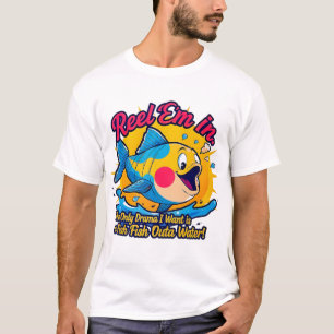 T-shirt Amusement de poisson hors de l'eau