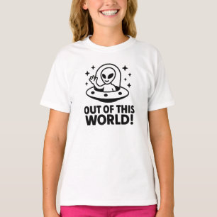 T-shirt Amusement extraterrestre de vaisseau spatial hors 