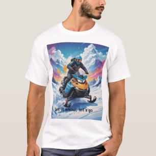 T-shirt Amusement hivernal