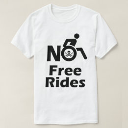 T-shirt Amusement Non Gratuit Circuits en fauteuil roulant