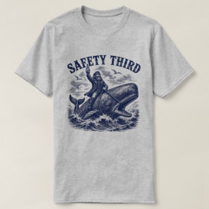 T-shirt Amusement Troisième Drôle Sarcasme Marin Cavalier 