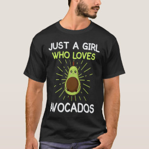 T-shirt amusing amoureux végétalien d'avocat juste une fil