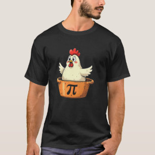 T-shirt Amusing Pi Pot - Pi de poulet drôle
