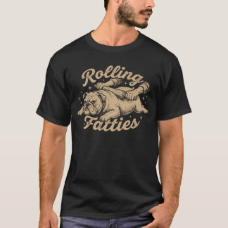T-shirt Amusing Propriétaire de chiot mignon bouledogue an