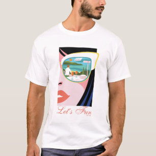 T-shirt Amusons-nous - Le Lotus Blanc