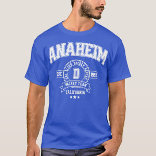 T-shirt Anaheim Hockey Team Bold Duck Sports design