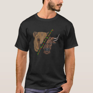 T-shirt Analyse Cryptodevise de l'analyse du graphique en 