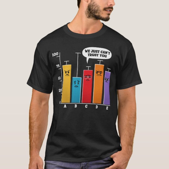 T-shirt Analyse des données (Devant)