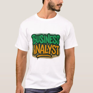 T-shirt Analyste Commercial Style Graffiti