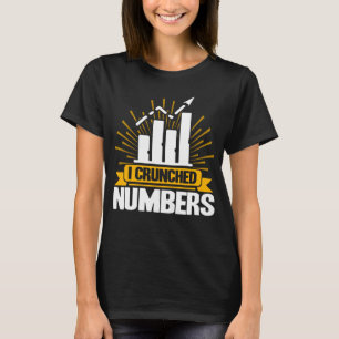 T-shirt Analyste de données I Numéros de coupe Data Scient
