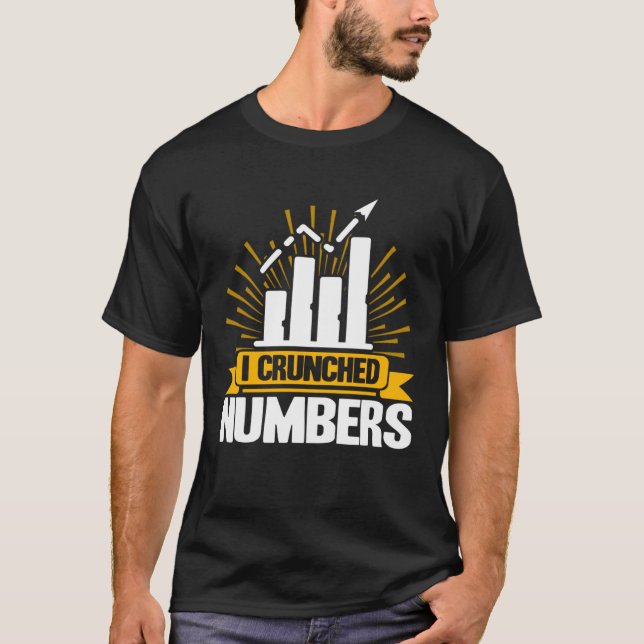 T-shirt Analyste de données I Numéros de coupe Data Scient (Devant)
