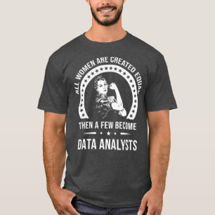 T-shirt Analyste de données pour femmes Analyste de donn