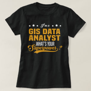T-shirt Analyste de données SIG