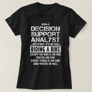 T-shirt Analyste du support de décision