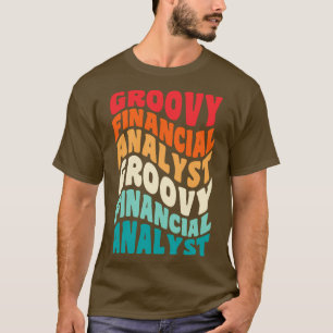 T-shirt Analyste financier Vintage Retro 60s les années 70