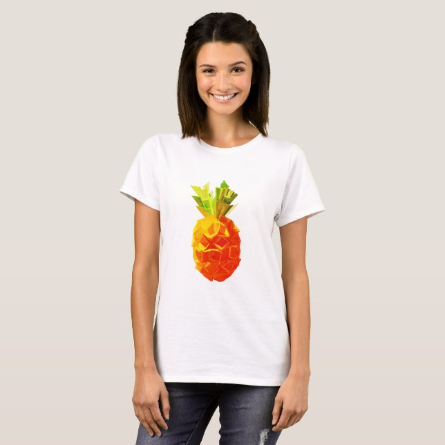 T-shirt ananas (Devant entier)