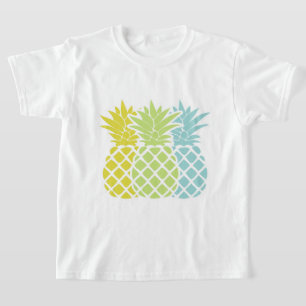 T-shirt Ananas colorés