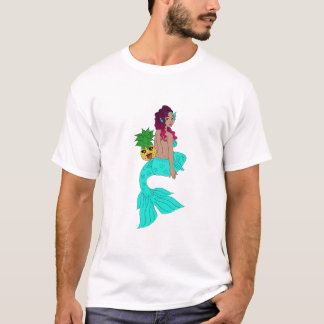 T-shirt Ananas et sirène